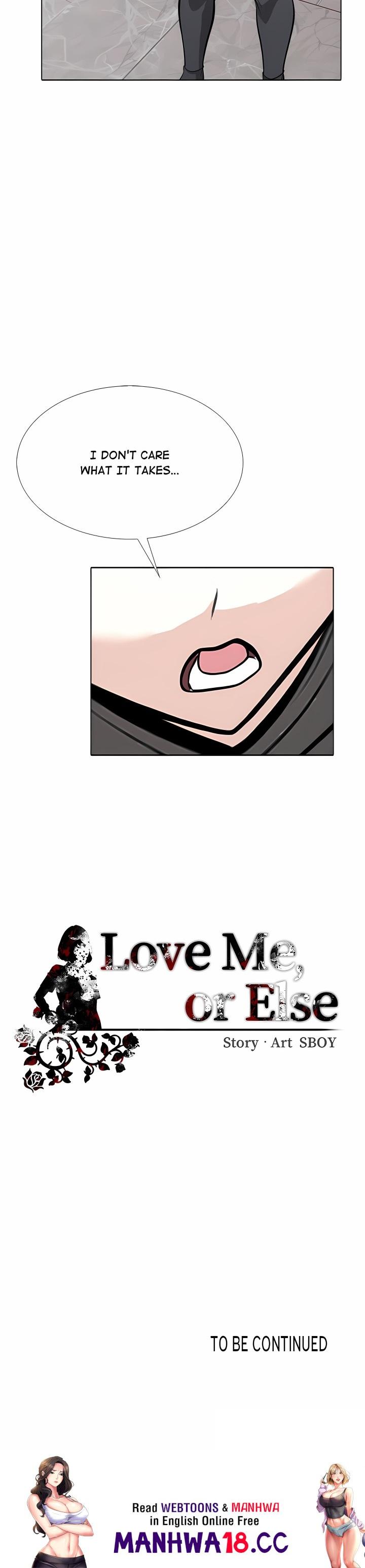 Love Me, or Else - Chapter 25 Page 22