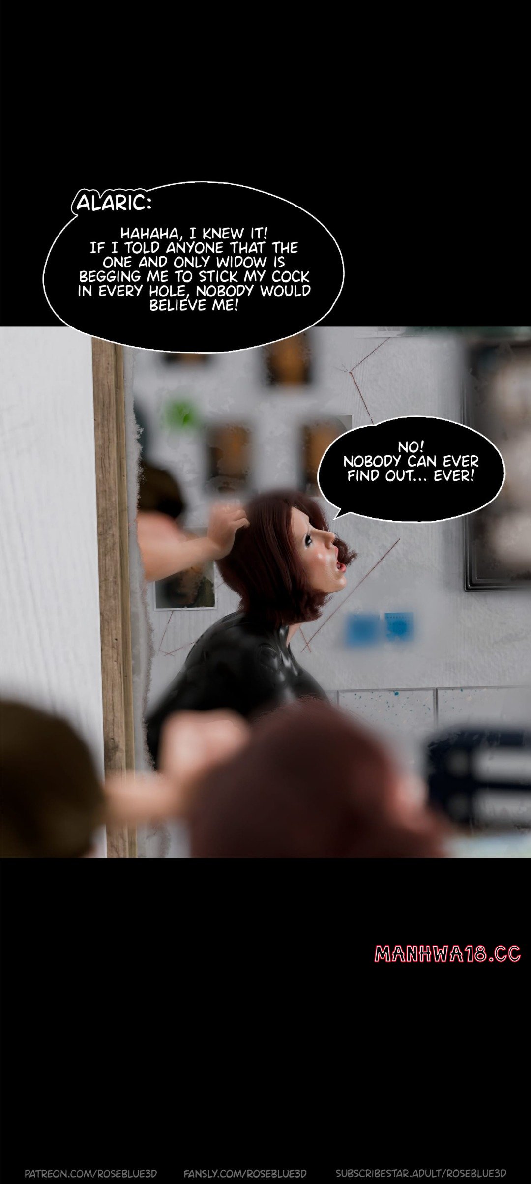 My Neighbor's Widow Raw - Chapter 47 Page 106