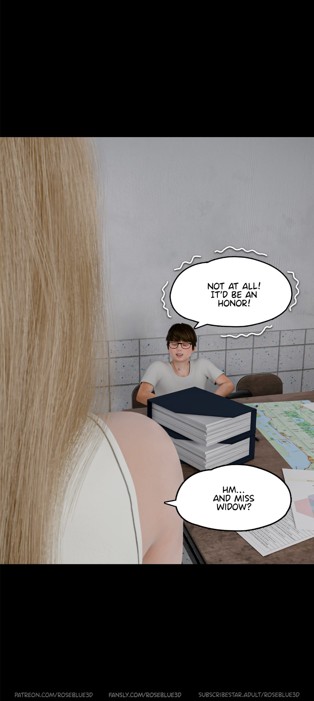 My Neighbor's Widow Raw - Chapter 47 Page 71