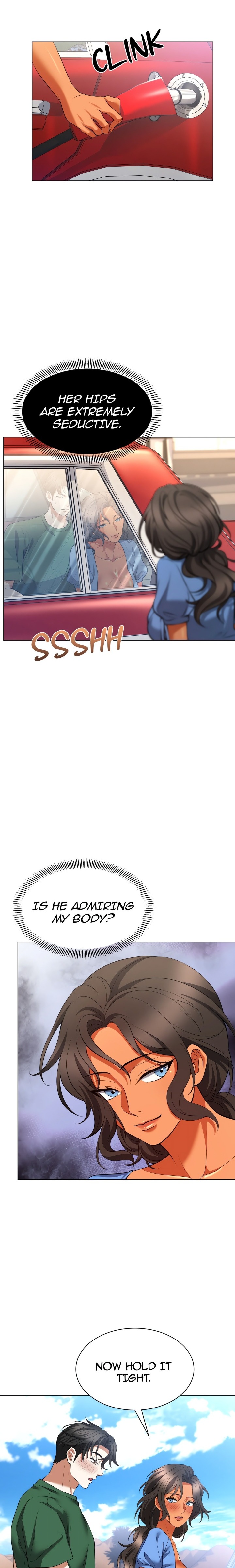 Backseat Trip with my Stepmother (Uncensored) - Chapter 1 Page 12