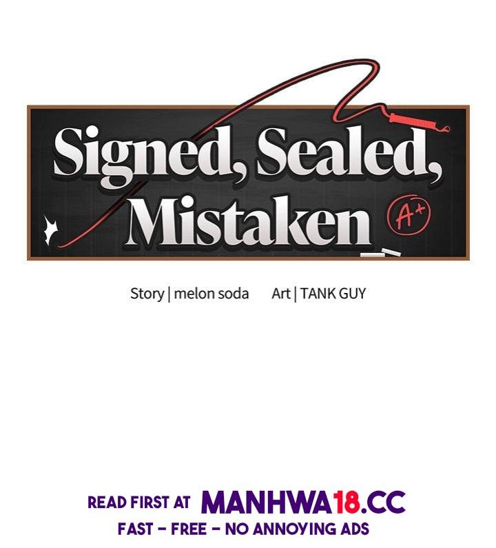 Signed, Sealed, Mistaken - Chapter 48 Page 11
