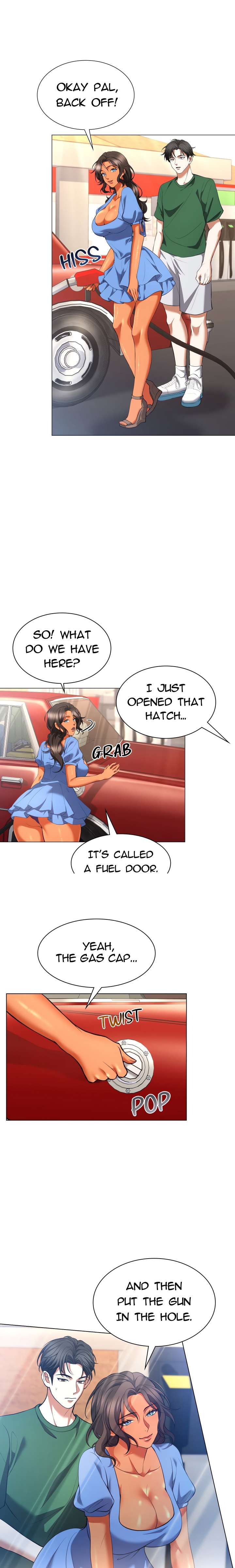 Backseat Trip with my Stepmother - Chapter 1 Page 10