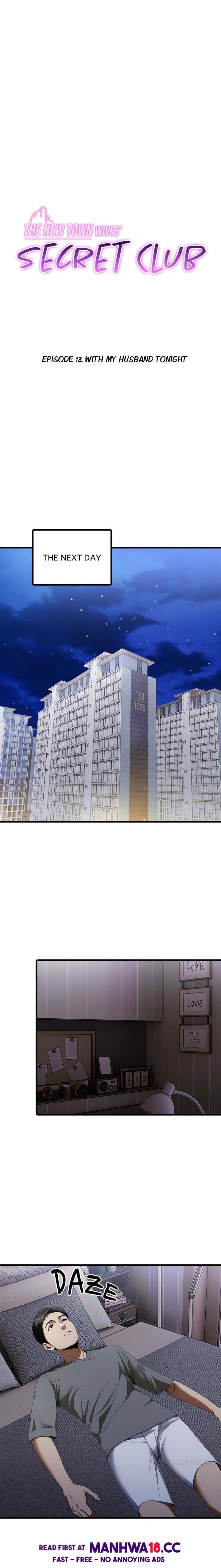 The New Town Wives’ Secret Club - Chapter 13 Page 1