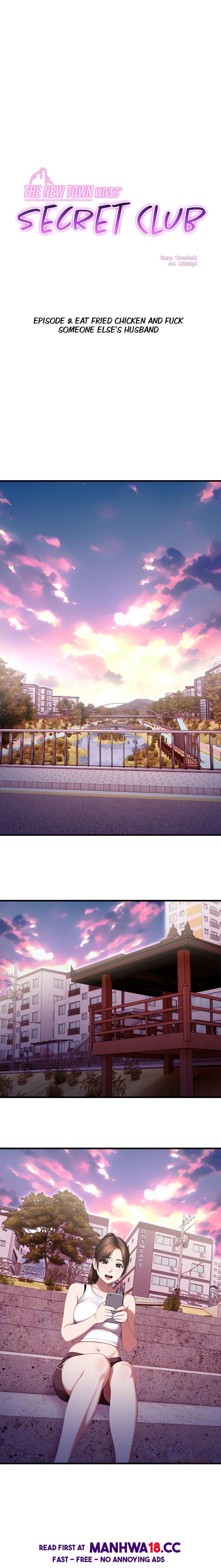 The New Town Wives’ Secret Club - Chapter 9 Page 1