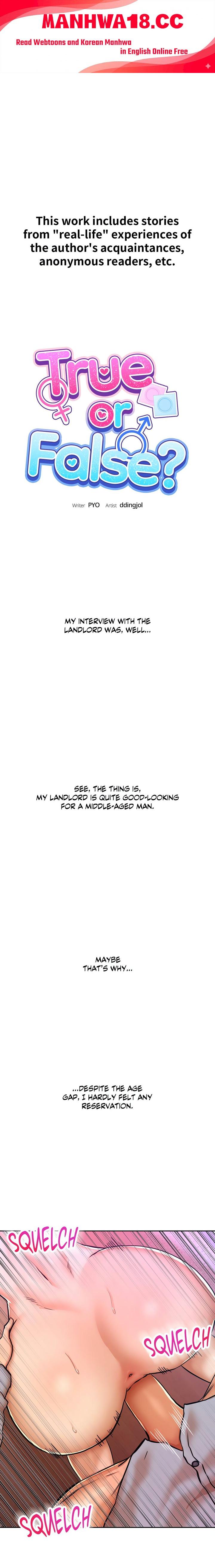True or False? (Uncensored) - Chapter 12 Page 1