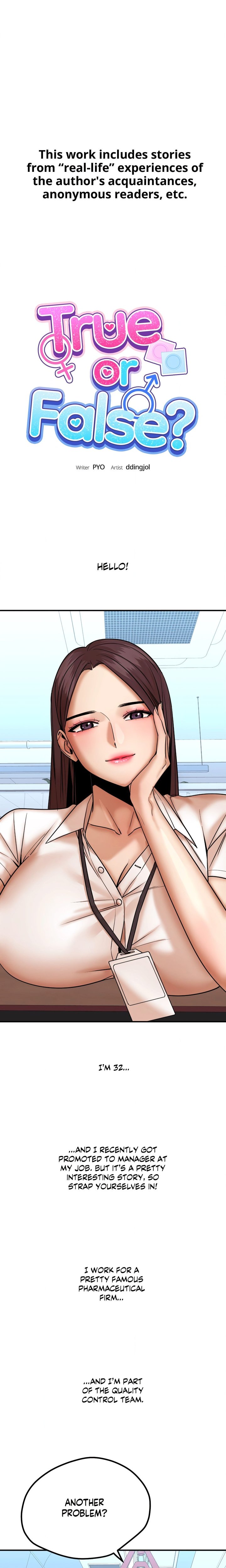 True or False? (Uncensored) - Chapter 170 Page 1