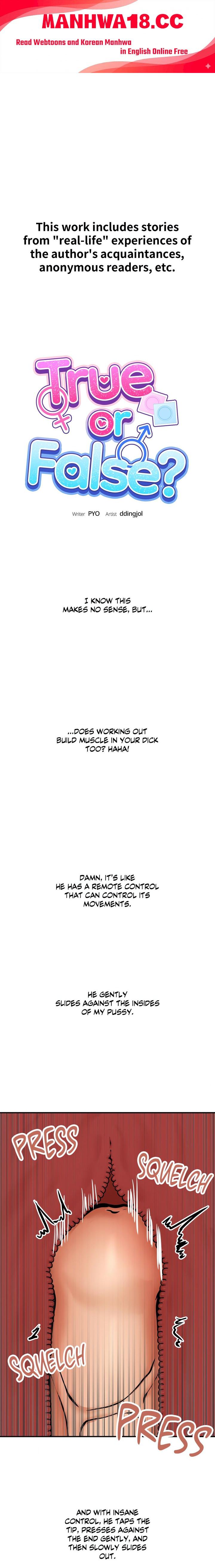 True or False? (Uncensored) - Chapter 21 Page 1
