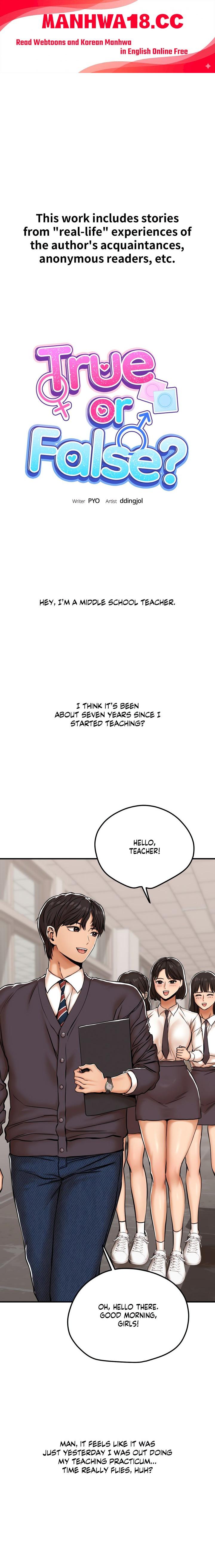 True or False? (Uncensored) - Chapter 27 Page 1