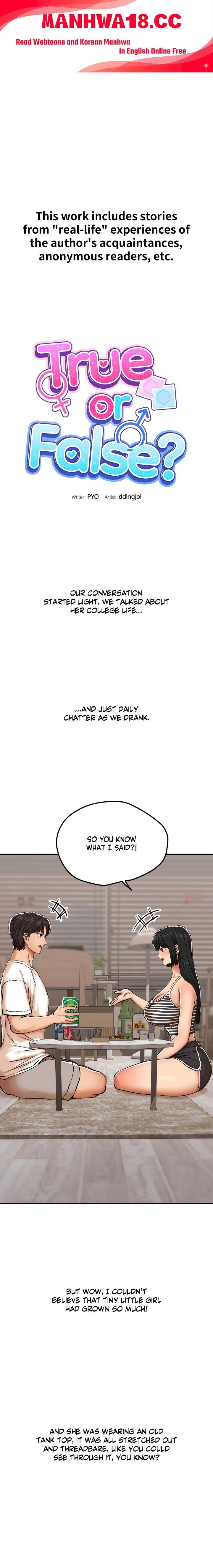 True or False? (Uncensored) - Chapter 28 Page 1