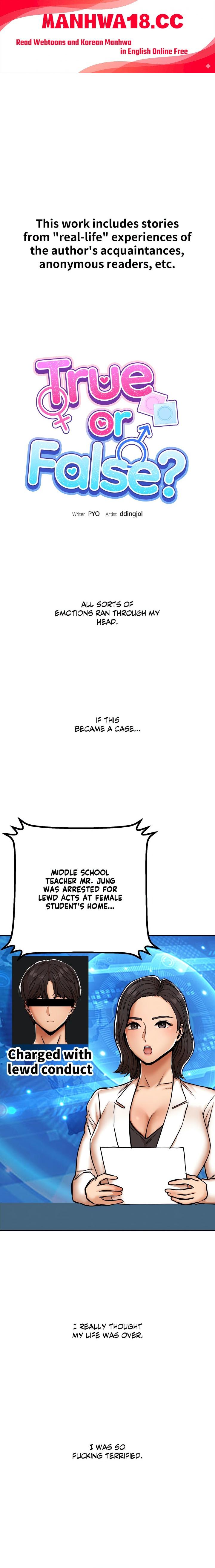 True or False? (Uncensored) - Chapter 30 Page 1