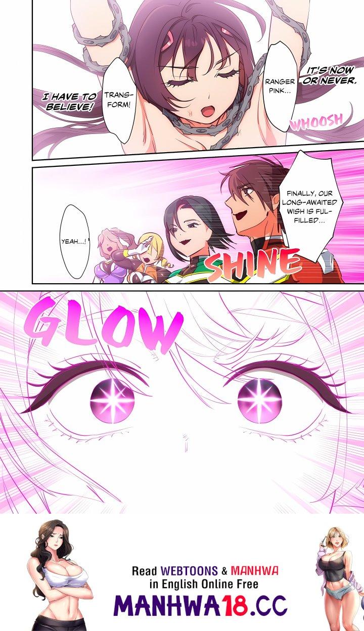 Pitiful Ranger Pink: I’m Such a Disgrace, but It Feels So Good! (Uncensored) - Chapter 21 Page 24