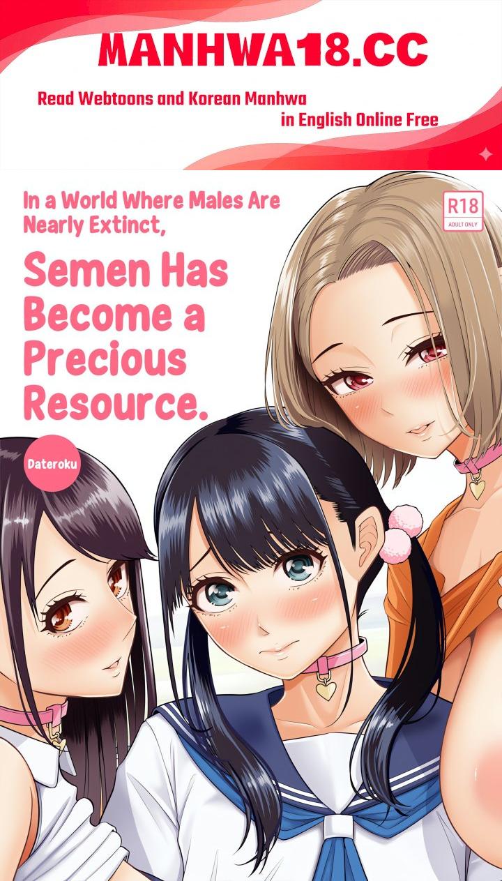 In a World Where Males Are Nearly Extinct, Semen Has Become a Precious Resource - Chapter 1 Page 1