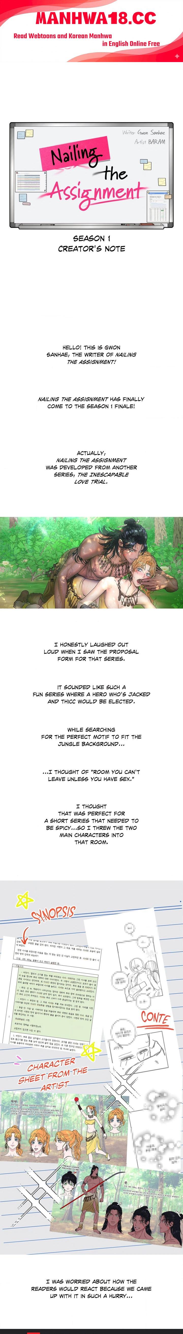 Nailing the Assignment (Uncensored) - Chapter 26.5 Page 1