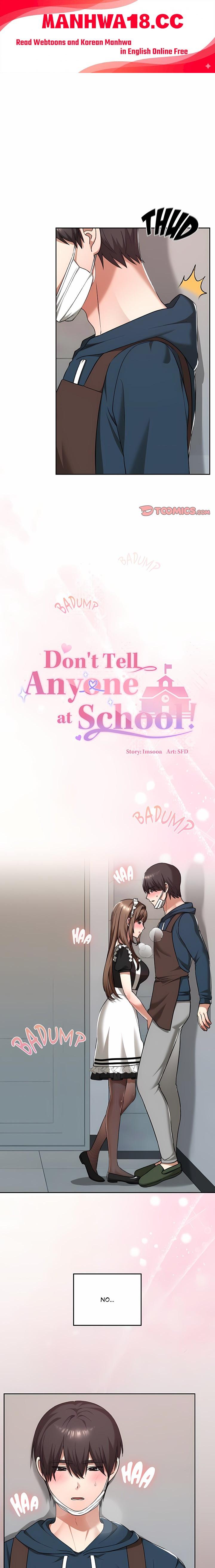 Don’t Tell Anyone at School! (Uncensored) - Chapter 35 Page 1