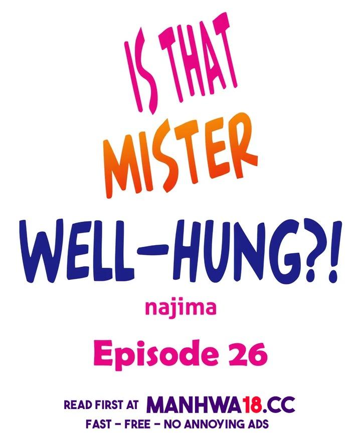 Is That Mister Well-Hung! - Chapter 26 Page 1