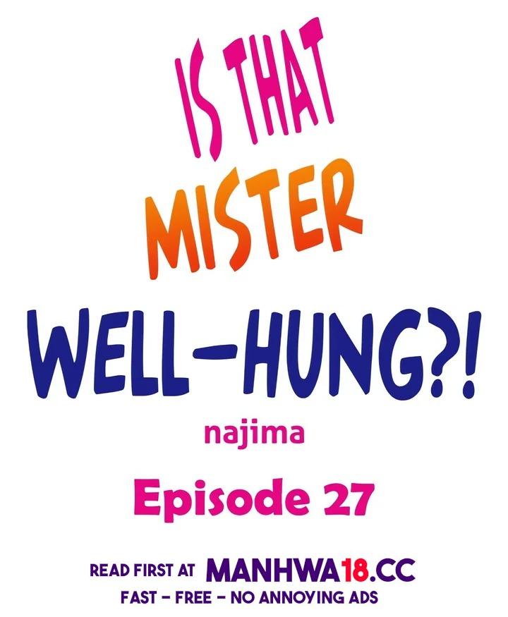 Is That Mister Well-Hung! - Chapter 27 Page 1