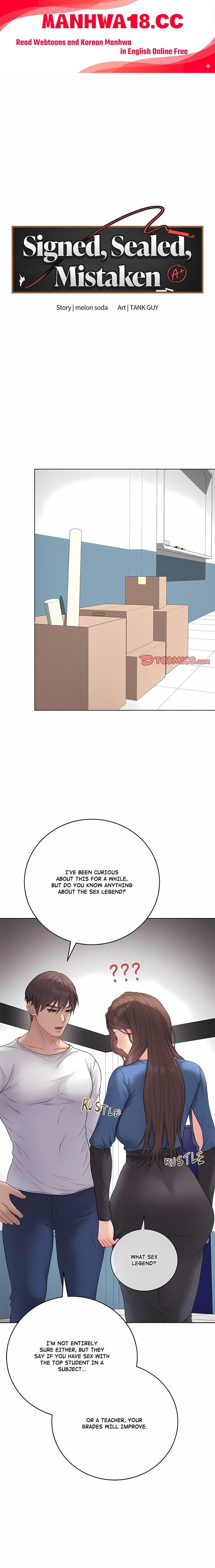 Signed, Sealed, Mistaken (Uncensored) - Chapter 65 Page 1