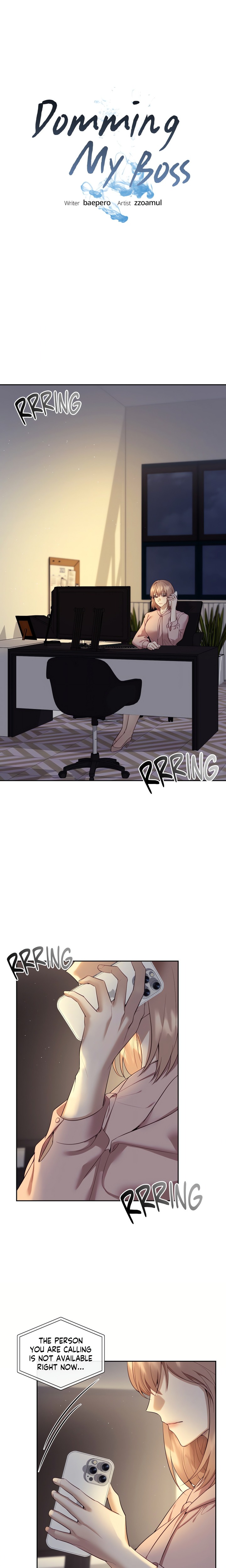 Domming My Boss - Chapter 27 Page 1