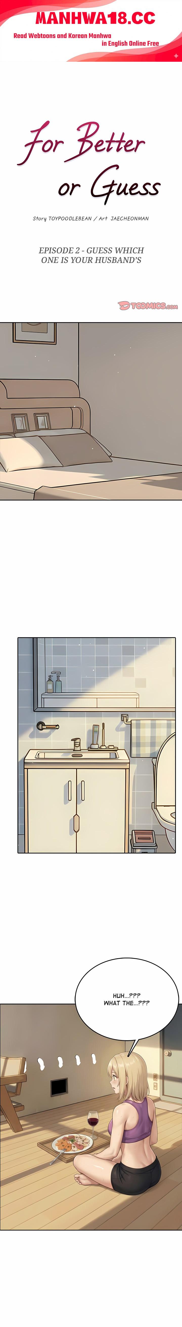 For Better or Guess - Chapter 2 Page 1