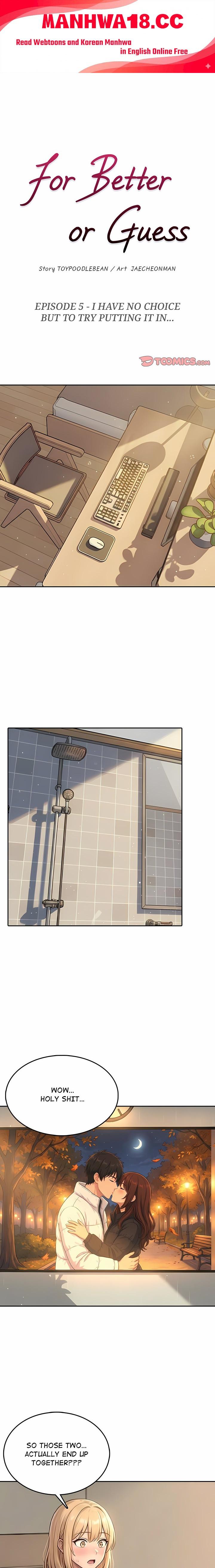For Better or Guess - Chapter 5 Page 1