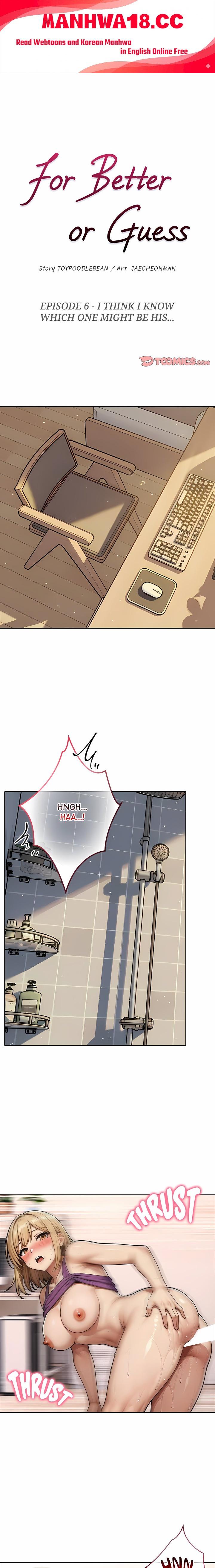 For Better or Guess - Chapter 6 Page 1