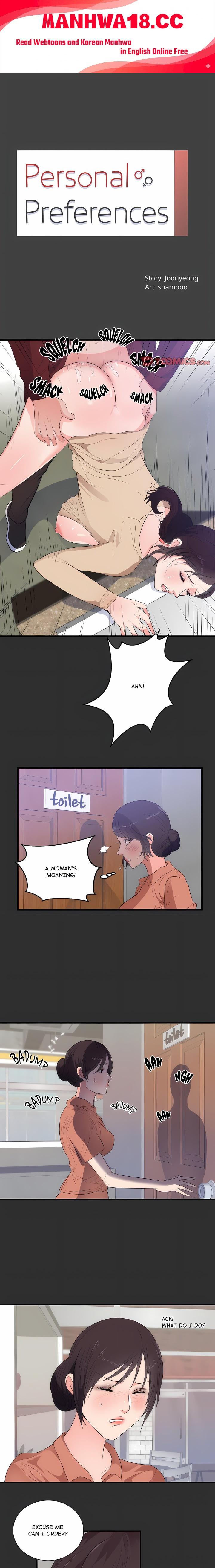 Personal Preferences - Chapter 6 Page 1