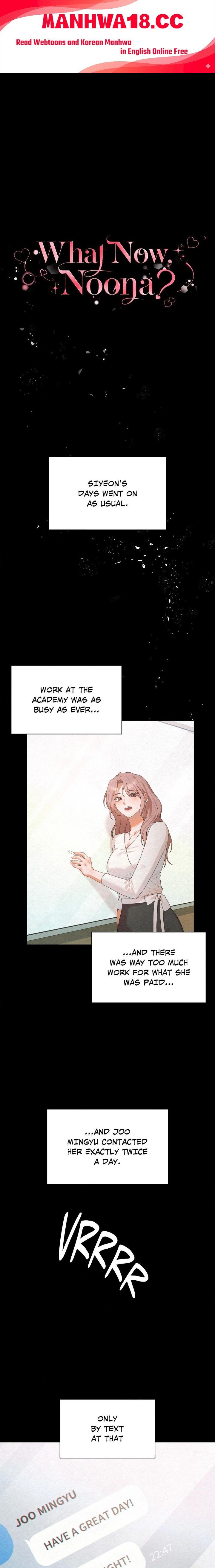 What Now, Noona? - Chapter 12 Page 1